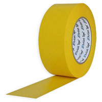 PROTAPES CONSOLE TAPE 1" YELLOW FLATBACK