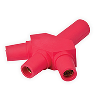 MARINCO POWER PRODUCTS CLS 16 SERIES 3FER ADAPTER (M-F-F-F) - RED