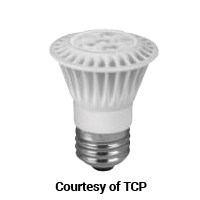 TCP LED 7W PAR16 NARROW FLOOD (20 DEGREE) - 2700K 340L 50W EQUAL