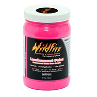 WILDFIRE FX VISIBLE LUMINESCENT PAINT HOT PINK 1 QUART