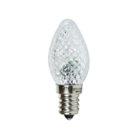 NORMAN LAMPS C7 LED, E12, 120V 1.8W, WHITE