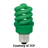 TCP 13W SPRINGLAMP PRO GREEN